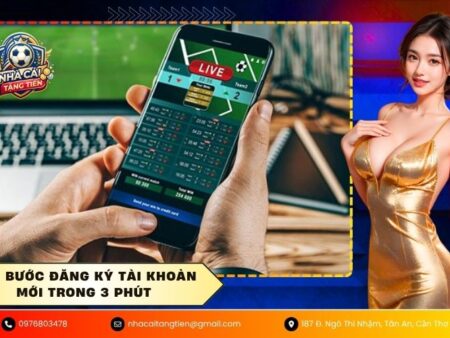 Các bước đăng ký tài khoản mới trong 3 phút