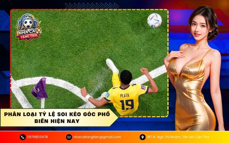 Phân loại tỷ lệ soi kèo góc phổ biến hiện nay