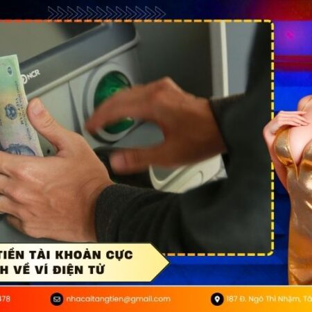Mẹo rút tiền tài khoản cực nhanh về ví điện tử