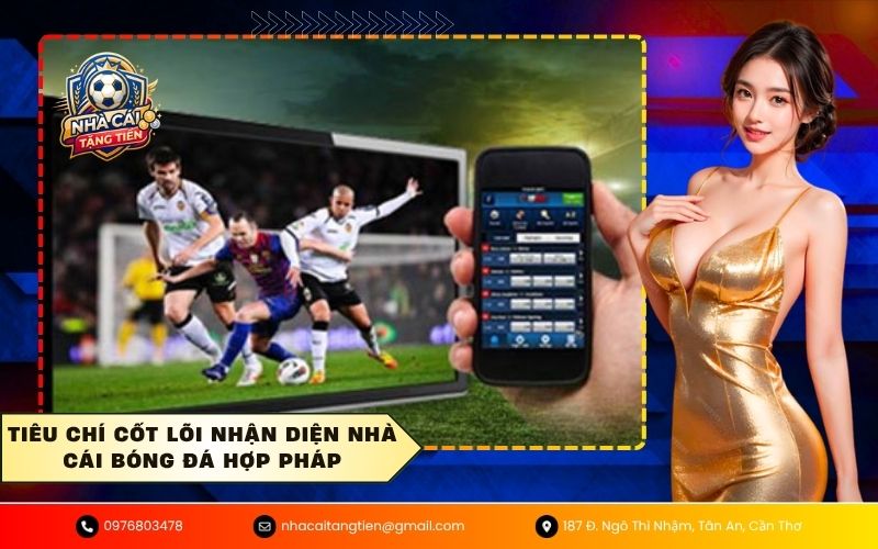 Tiêu chí cốt lõi nhận diện nhà cái bóng đá hợp pháp